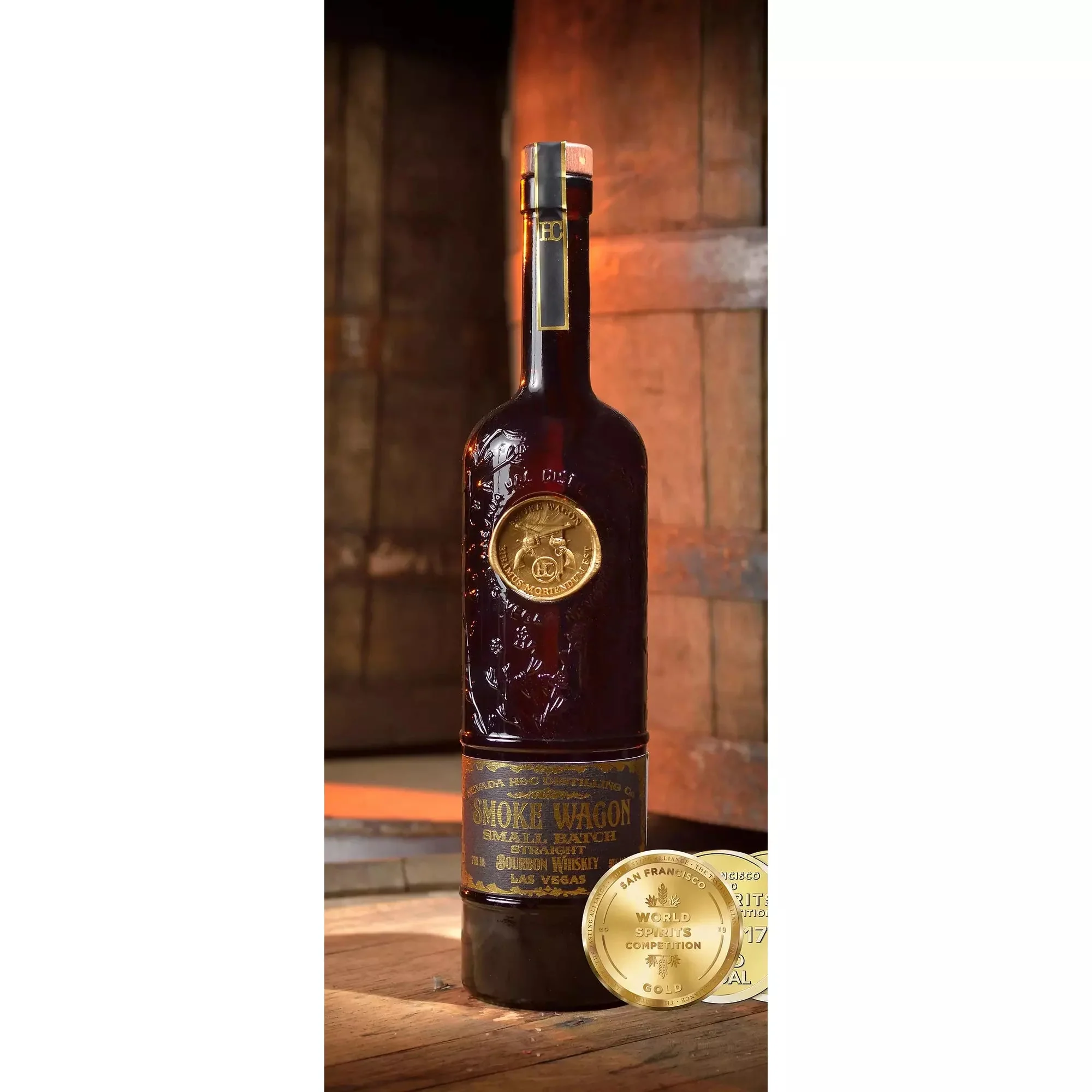 Smoke Wagon Small Batch Straight Bourbon (750 mL)
