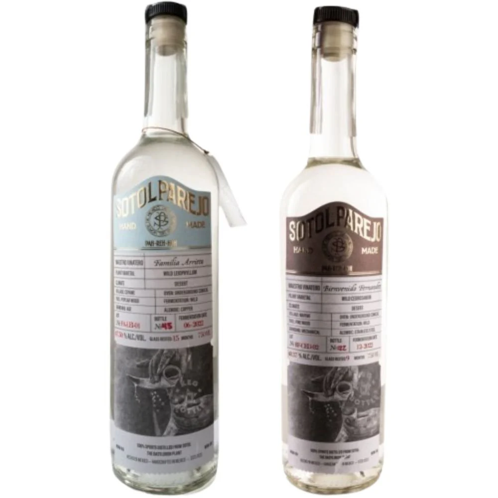 Sotol Parejo Familia Arrieta & Bienvenida Fernández Bundle (2x750mL)