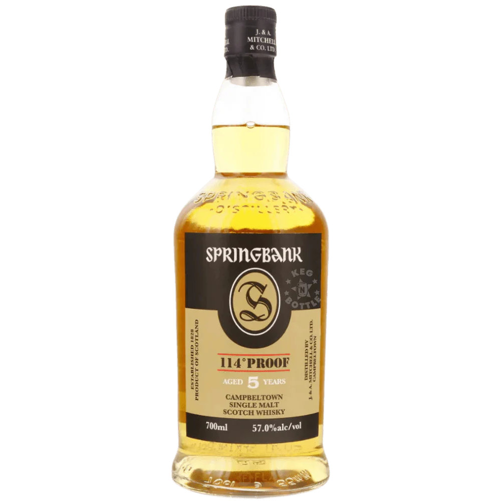 Springbank 5 Year 114 Proof Campbeltown Single Malt Scotch Whisky (700 ml)