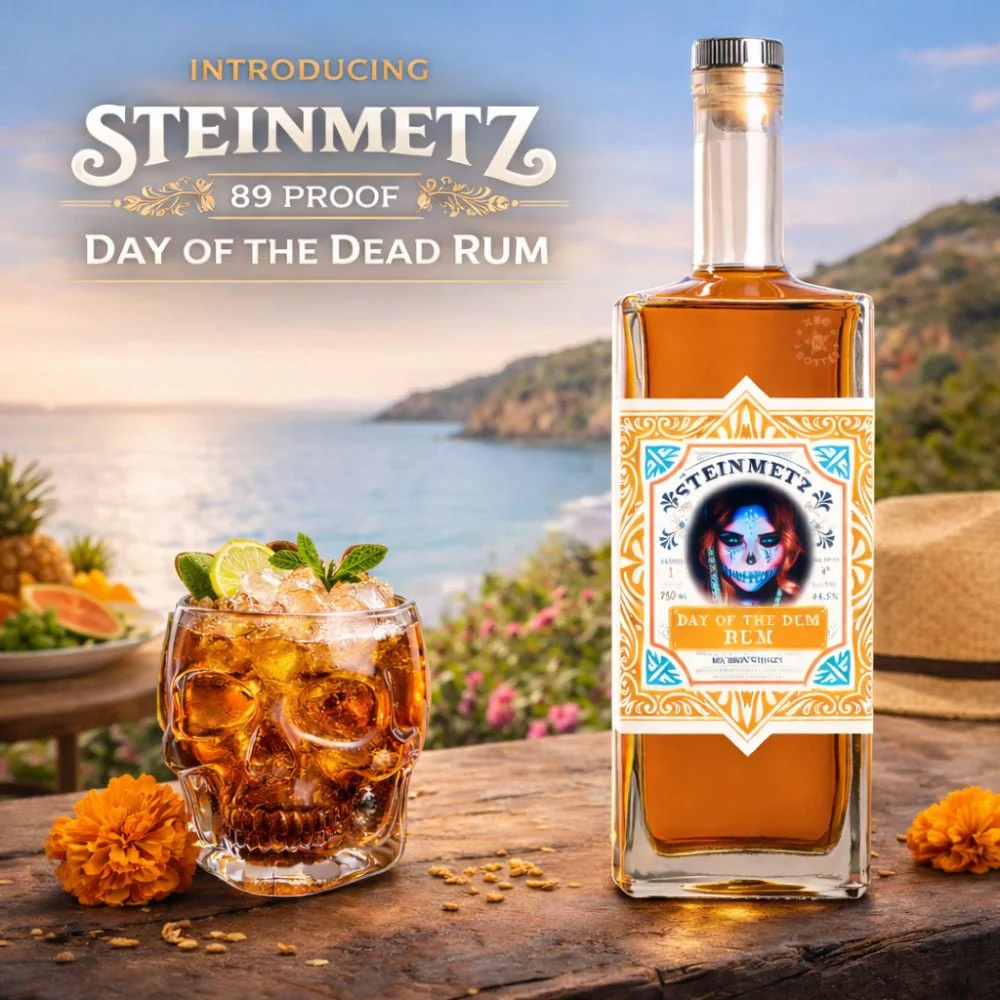 Steinmetz 89 Proof Day of the Dead Rum (750mL) - Image 2