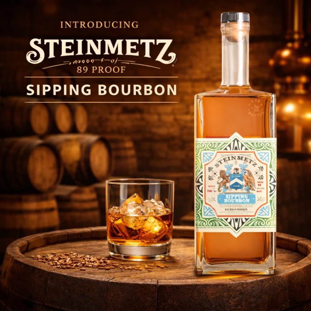 Steinmetz 89 Proof Sipping Bourbon Whiskey (750mL) - Image 2