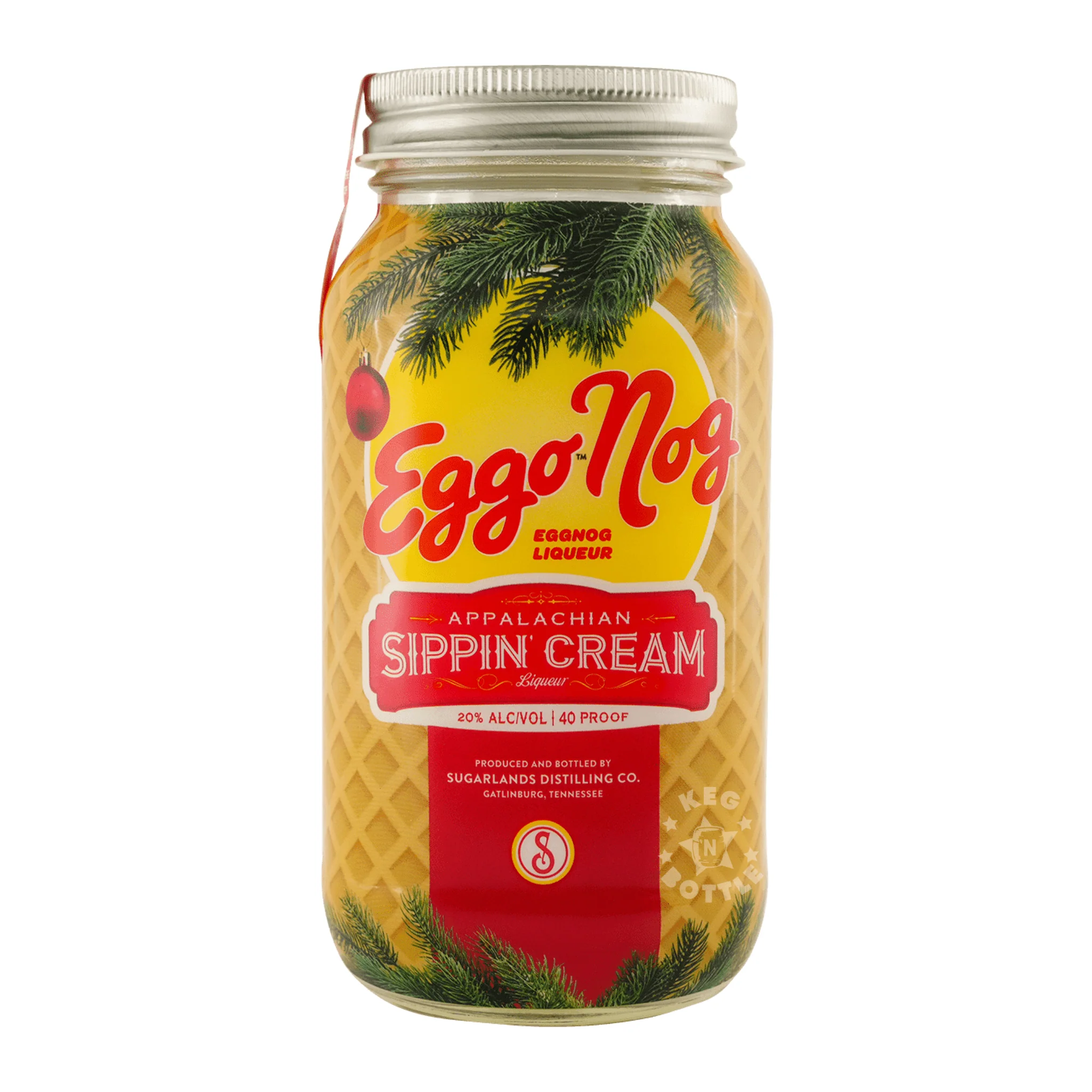 Sugarlands Egg Nog Appalachian Sipping Cream (750 ml)