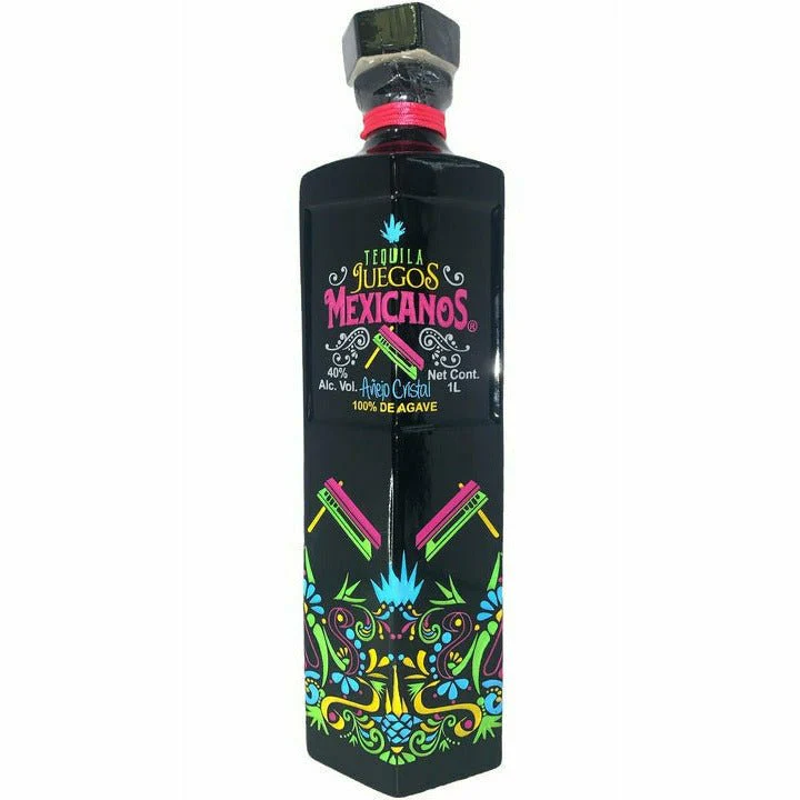 Tequila Juegos Mexicanos Anejo Cristal (1 L)