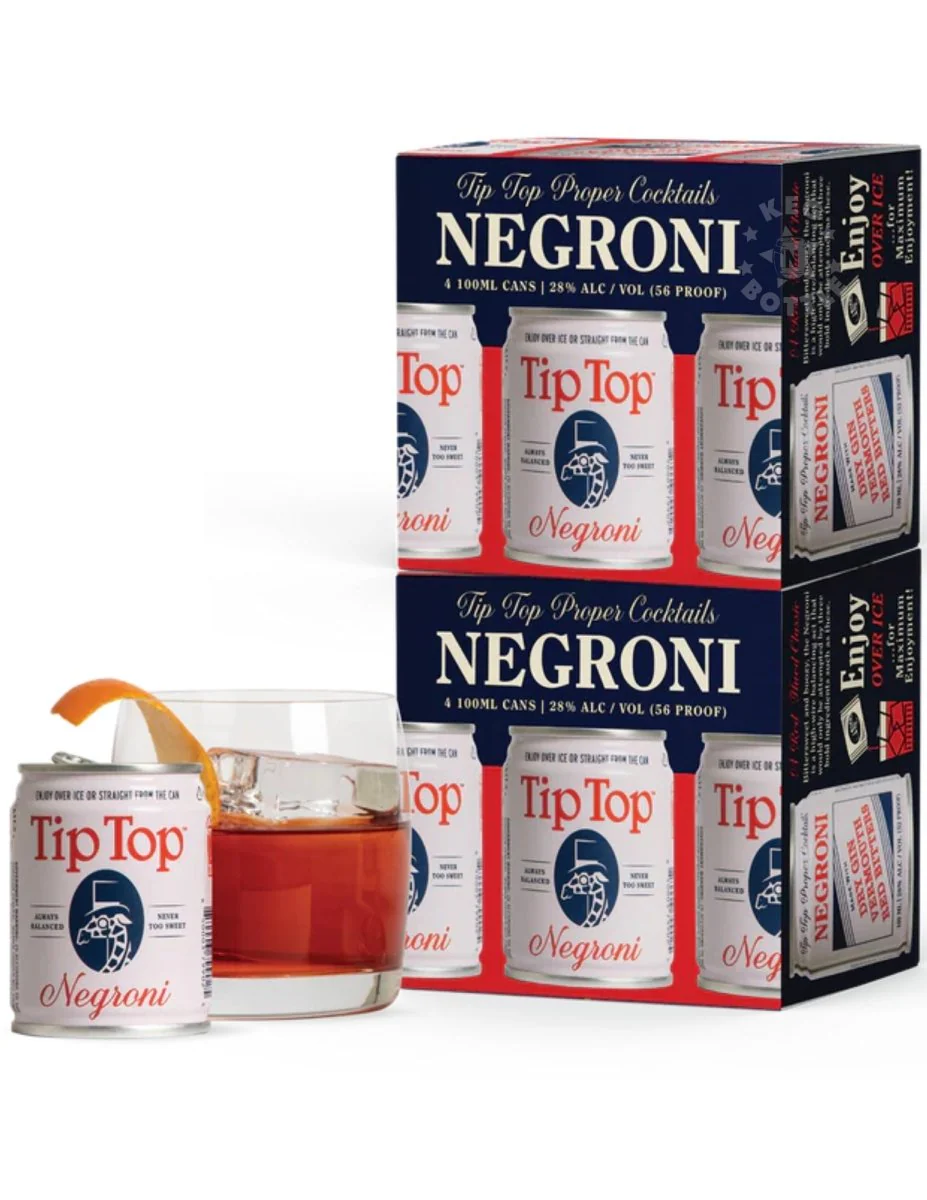 Tip Top Negroni Gin Cocktail - 12 Pack (100 ml) - Image 3