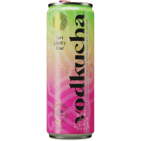 Vodkucha Tart Cherry Lime Sparkling Cocktail (4 Pack)