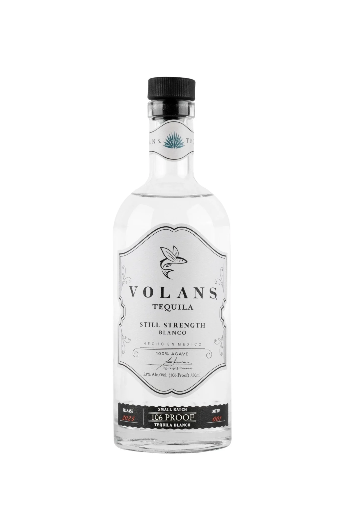 Volans Still Strength Tequila Blanco (750ml)