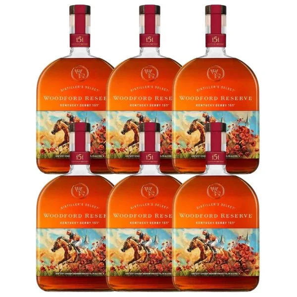 Woodford Reserve 151st Kentucky Derby Bourbon Whiskey (6x1 L)