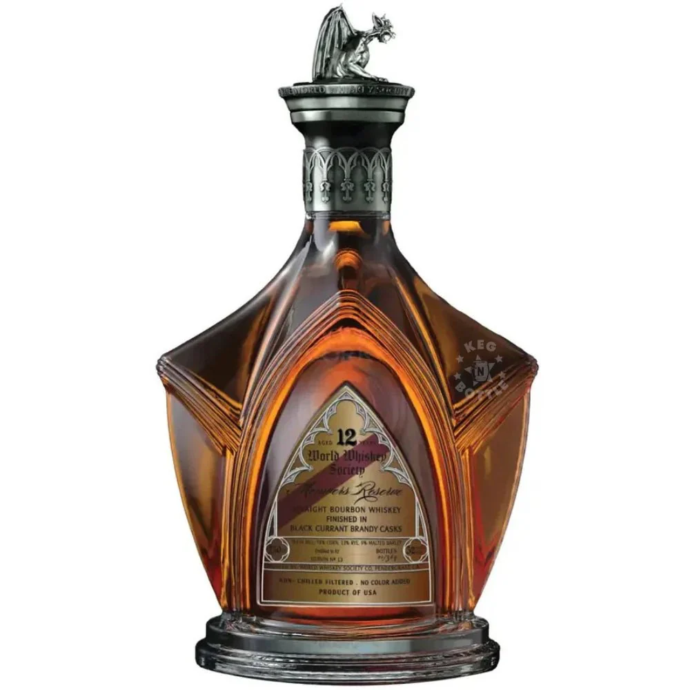 World Whiskey Society 12 Year Black Currant Casks Bourbon Whiskey (750mL) - Image 2