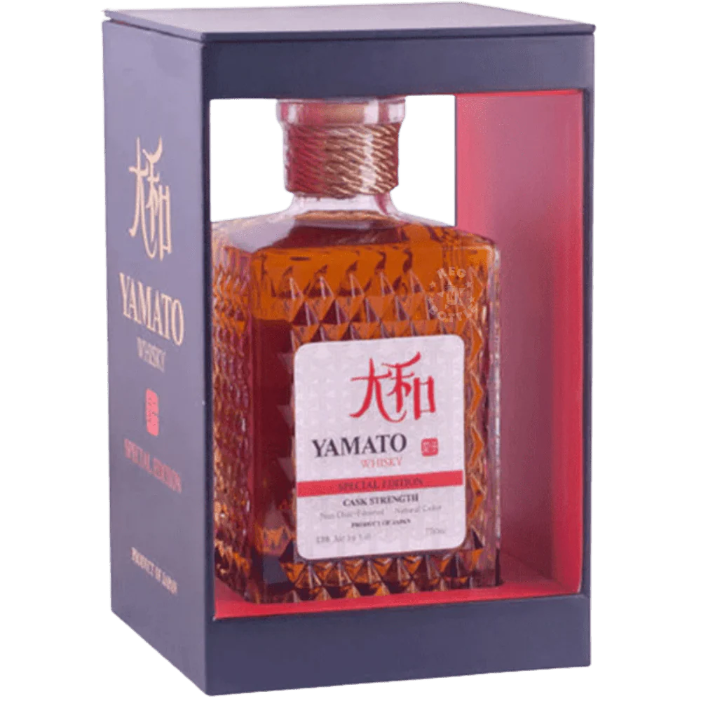 Yamato Cask Strength 86.8 Proof Japanese Whisky (750 mL) - Image 2